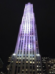 top of the rock